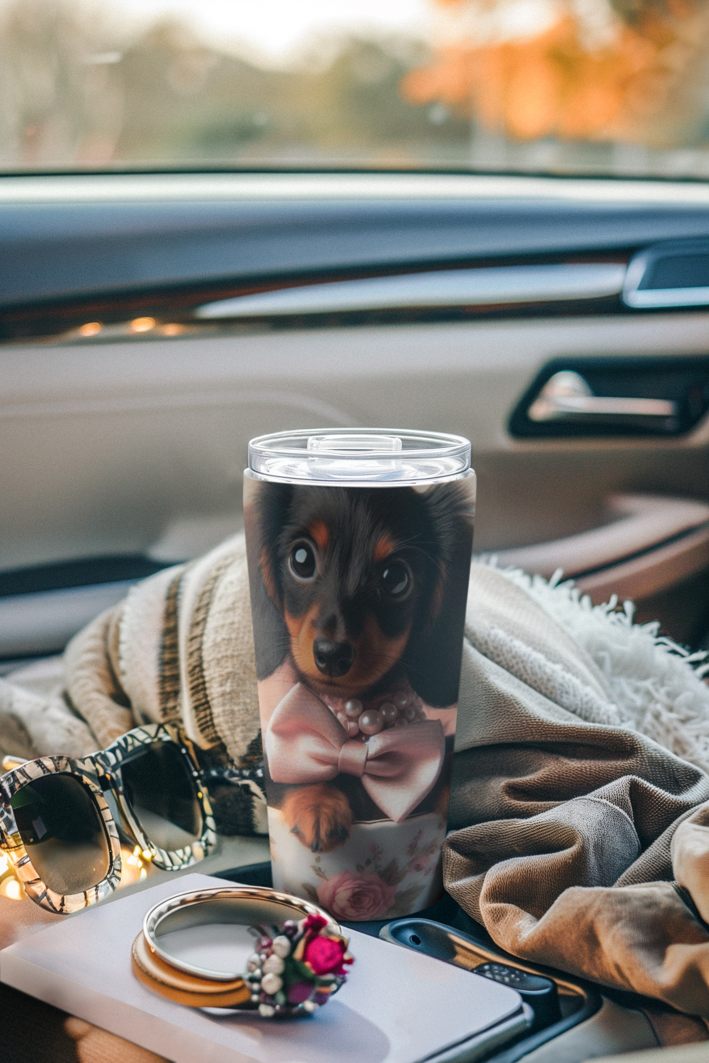 Teacup Dacshund Tumbler 20oz