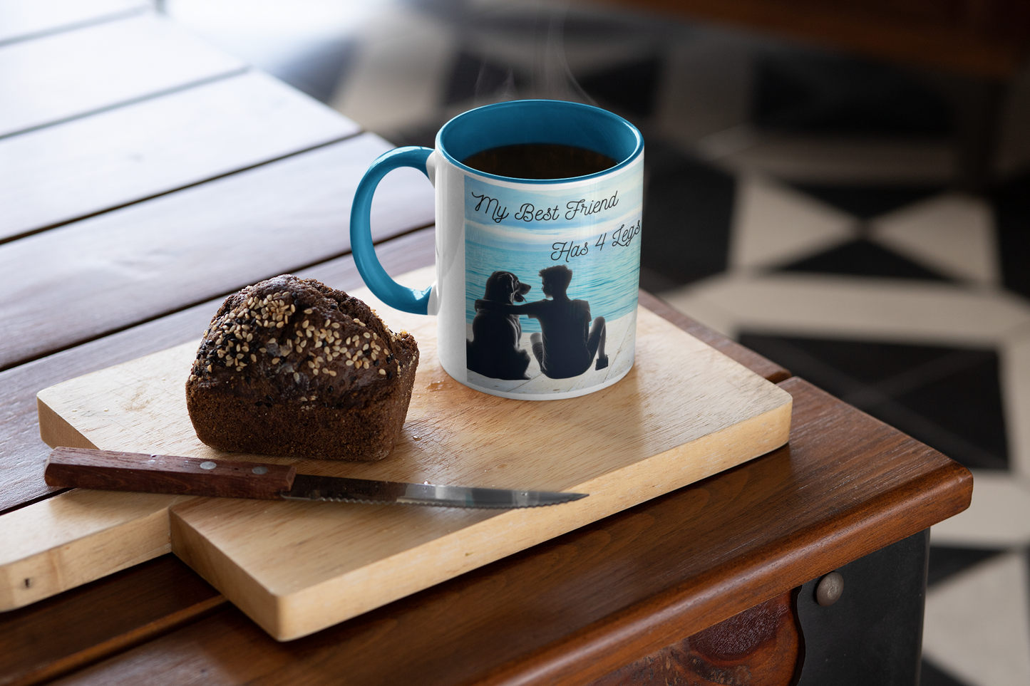 My best friend has 4 legs Ceramic Mug 11oz