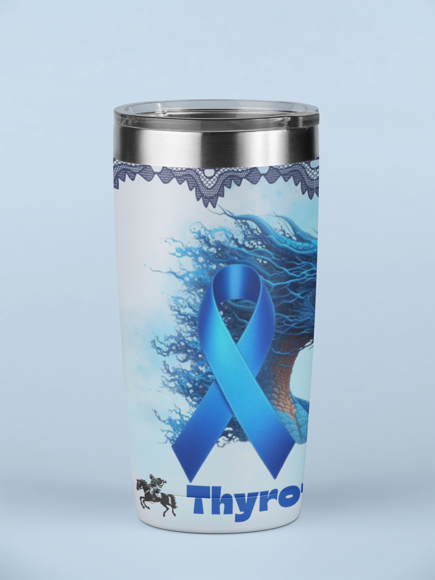 Thyroid Warrior Faking Tumbler 20oz