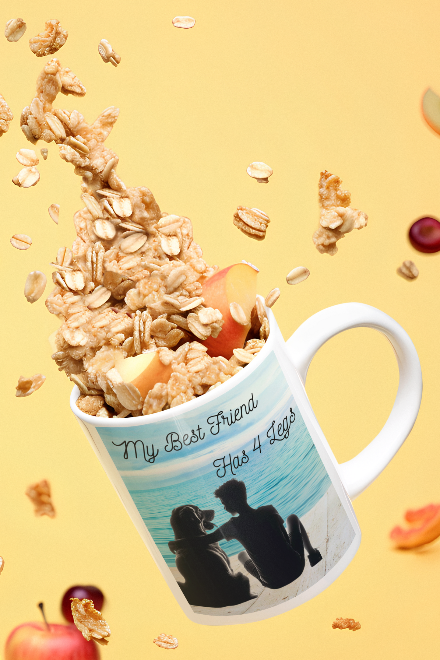 My best friend has 4 legs Ceramic Mug 11oz