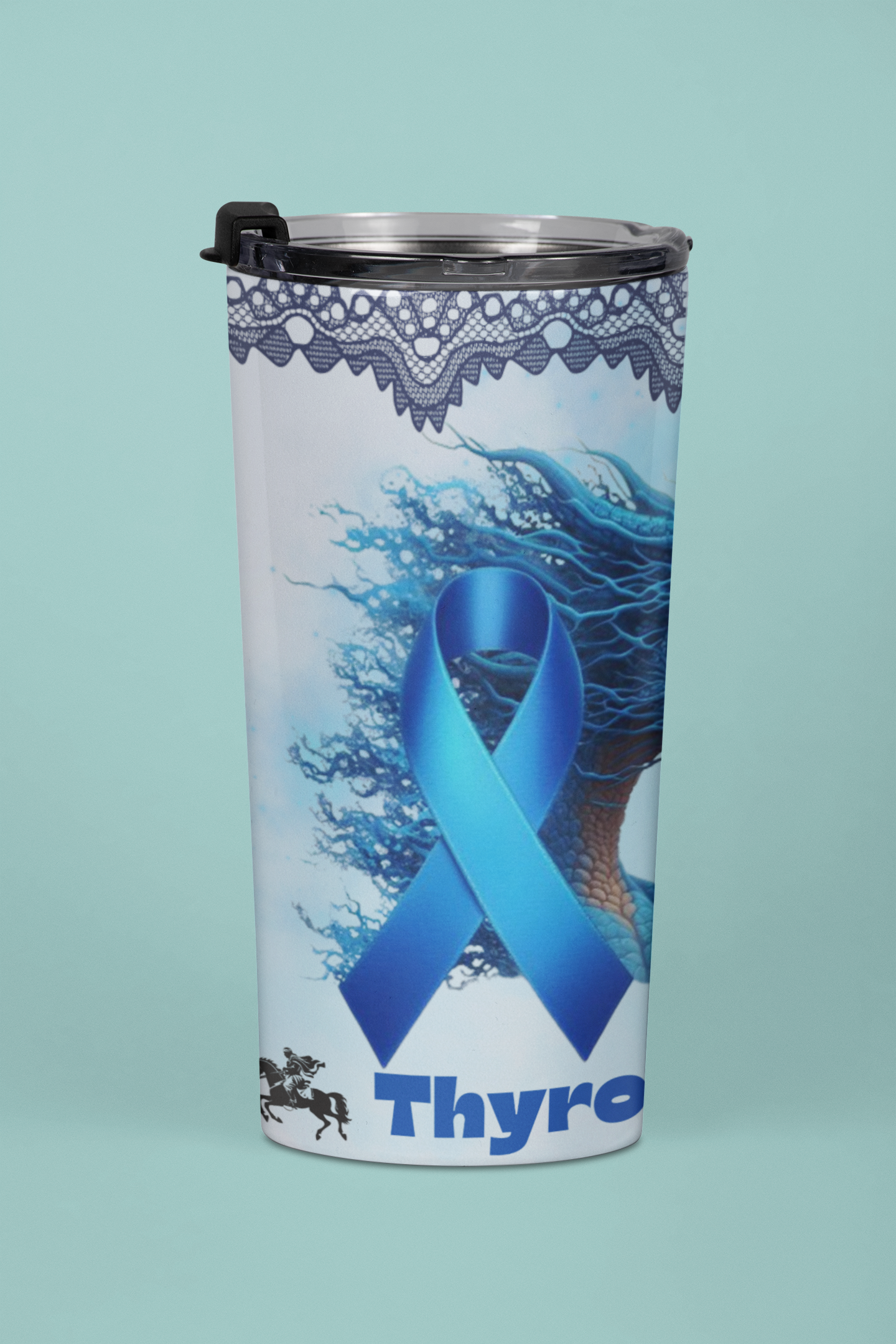 thyroid Warrior Scar Tumbler 20oz