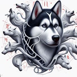 Virgo - August 23 to September 22  - Siberian Husky