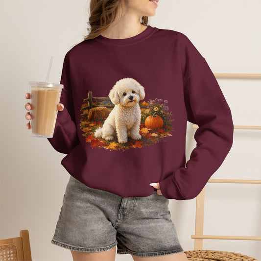 Bichon Frise Sweater Weather Sweatshirt