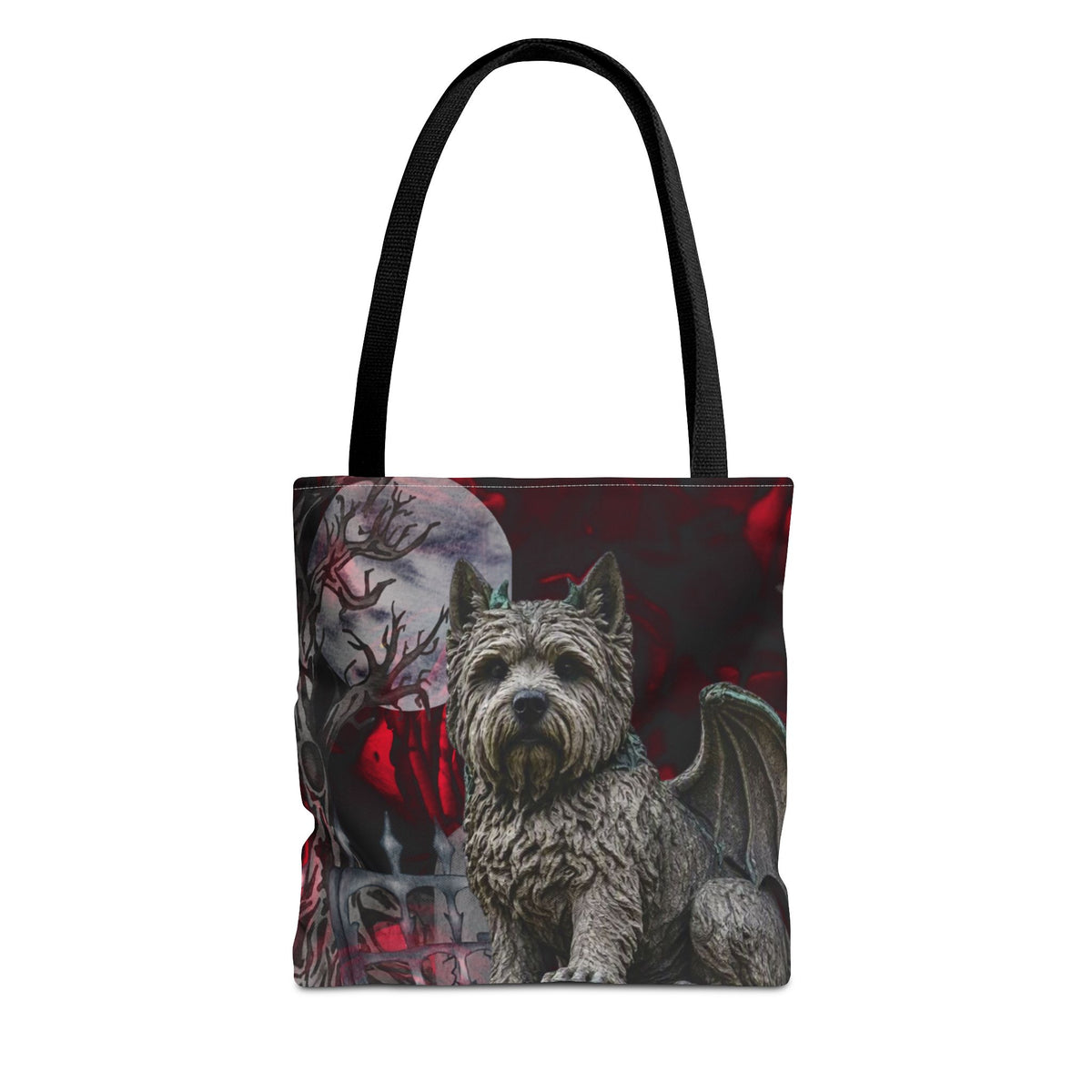 West Highland Terrier Angelic Gargoyle Protector Tote Bag