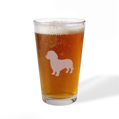Dachshund, Wire Hair Engraved Pint Glass