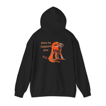 Great Dane "Here to Support You" MS Awareness Hoodie