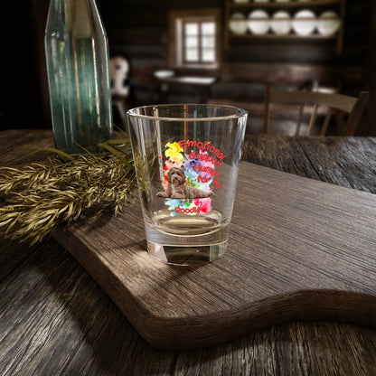 Emotional Support Human for my Doodle Dog Shot Glass