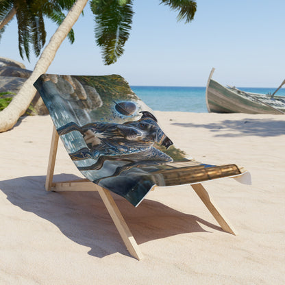 Scorpio Pitbull Elements Beach Towel