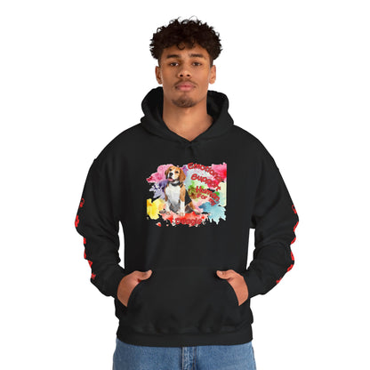 Emotional Support Human for My Beagle Pullover Hoodie