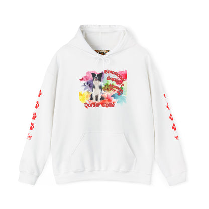 Emotional Support Human for my Border Collie Hoodie