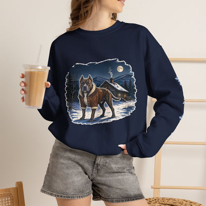Pitbull Smoky Mountain Christmas Sweatshirt