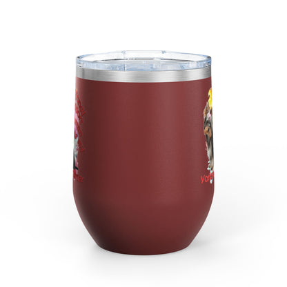 Emotional Support Human for my Yorkshire Terrier  Wine Chiller - Perfect Gift for Dog Lovers