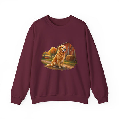 Golden Retriever Sweater Weather Sweatshirt