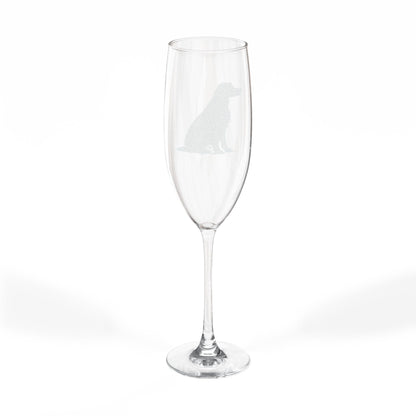 Irish Setter Engraved Champagne Flute