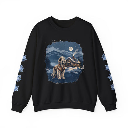 Afghan Hound Smoky Mountain Christmas Sweatshirt