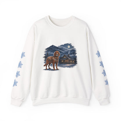 Irish Setter Smoky Mountain Christmas Sweatshirt