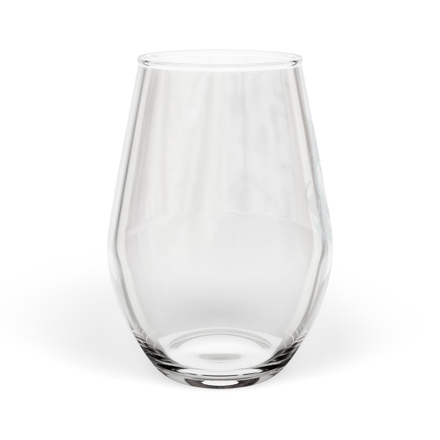 Pomsky Sketch and Serve Engraved Stemless Wineglass