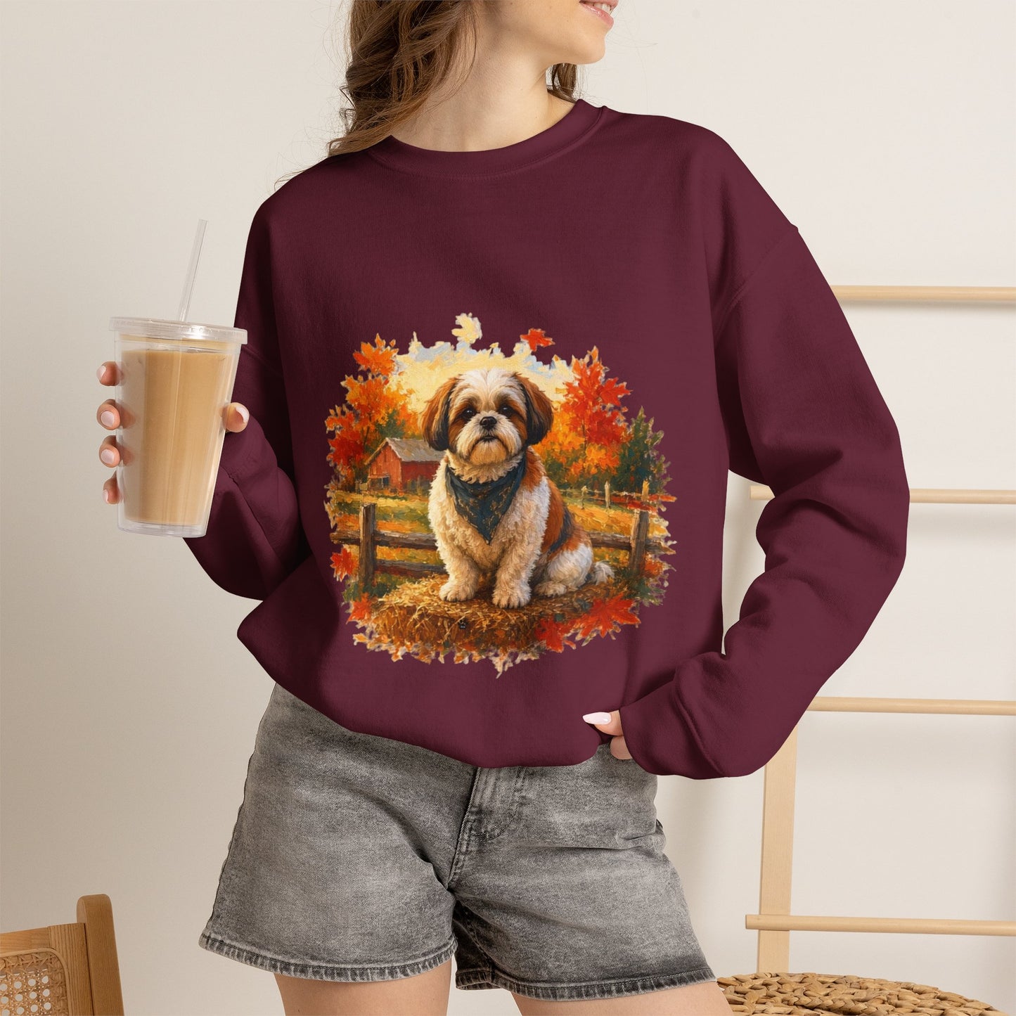 Shih Tzu Sweater Weather Sweatshirt