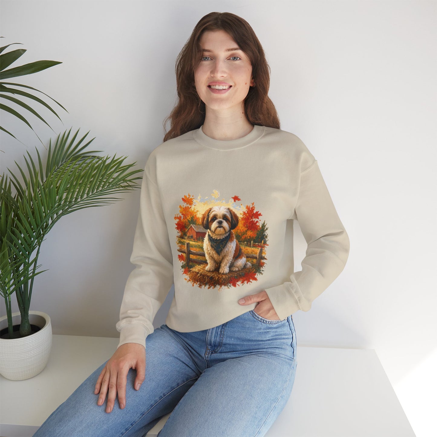 Shih Tzu Sweater Weather Sweatshirt
