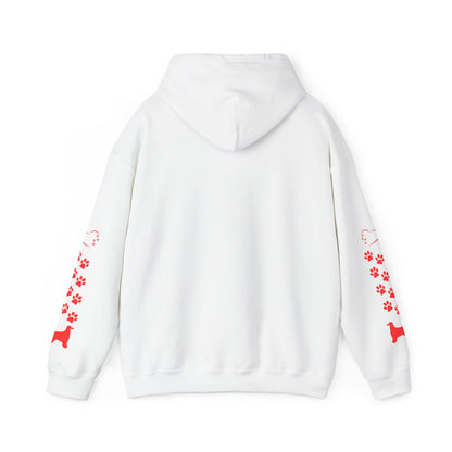Afghan Hound Emotional Support Human Hooded Sweatshirt