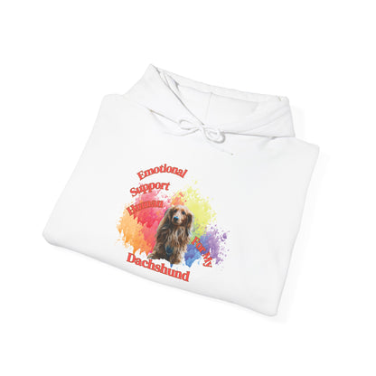 Emotional Support Human for my Dachshund Hoodie