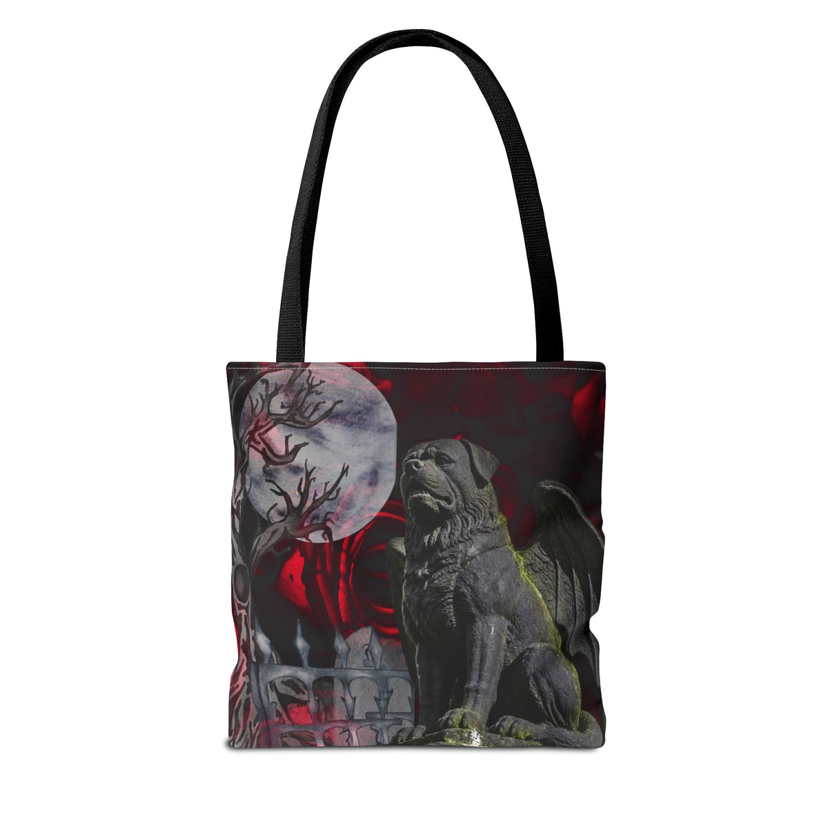 Rottweiler Angelic Gargoyle Protector Tote Bag