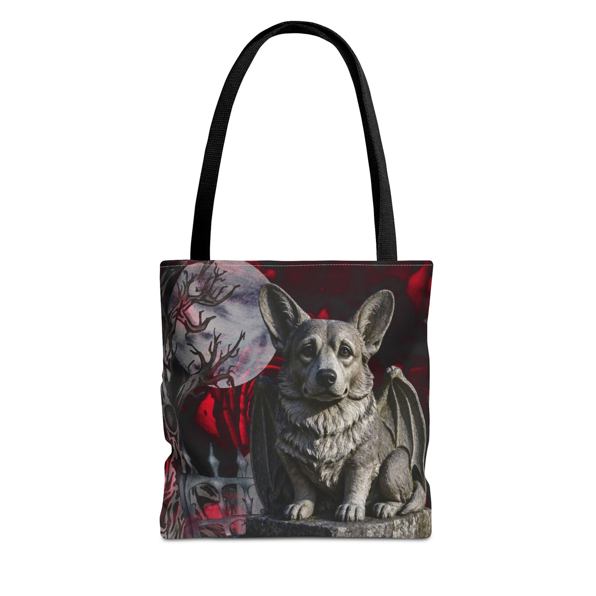 Corgi Angelic Gargoyle Protector Tote Bag