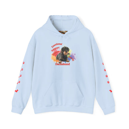 Emotional Support Human for my Dachshund Wire haired Hoodie