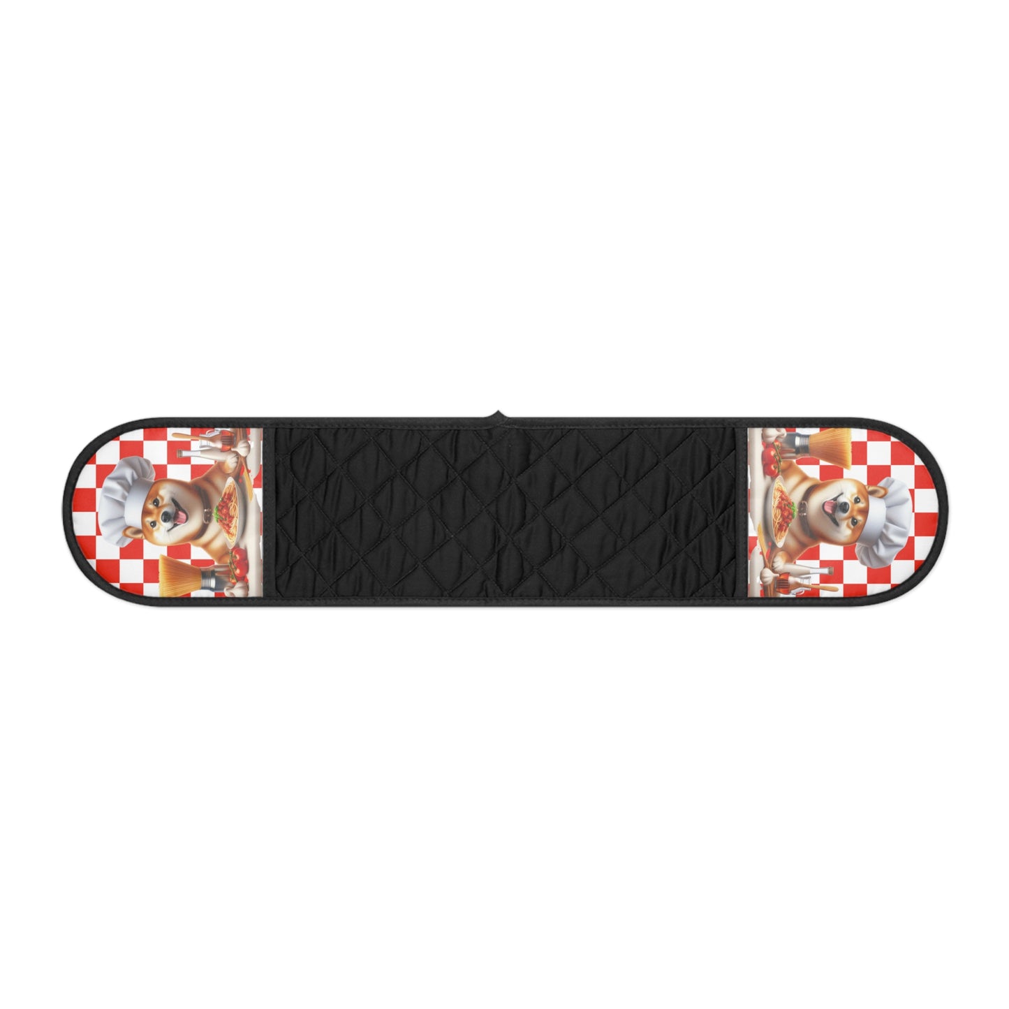 Shiba Inu Italian Chef Oven Mitts