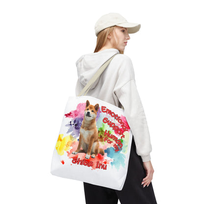 Emotional Support Human for my Shiba Inu Totebag