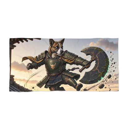 Taurus Boxer Warrior Beach Towel