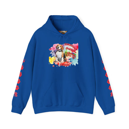 Emotional Support Human for My Beagle Pullover Hoodie