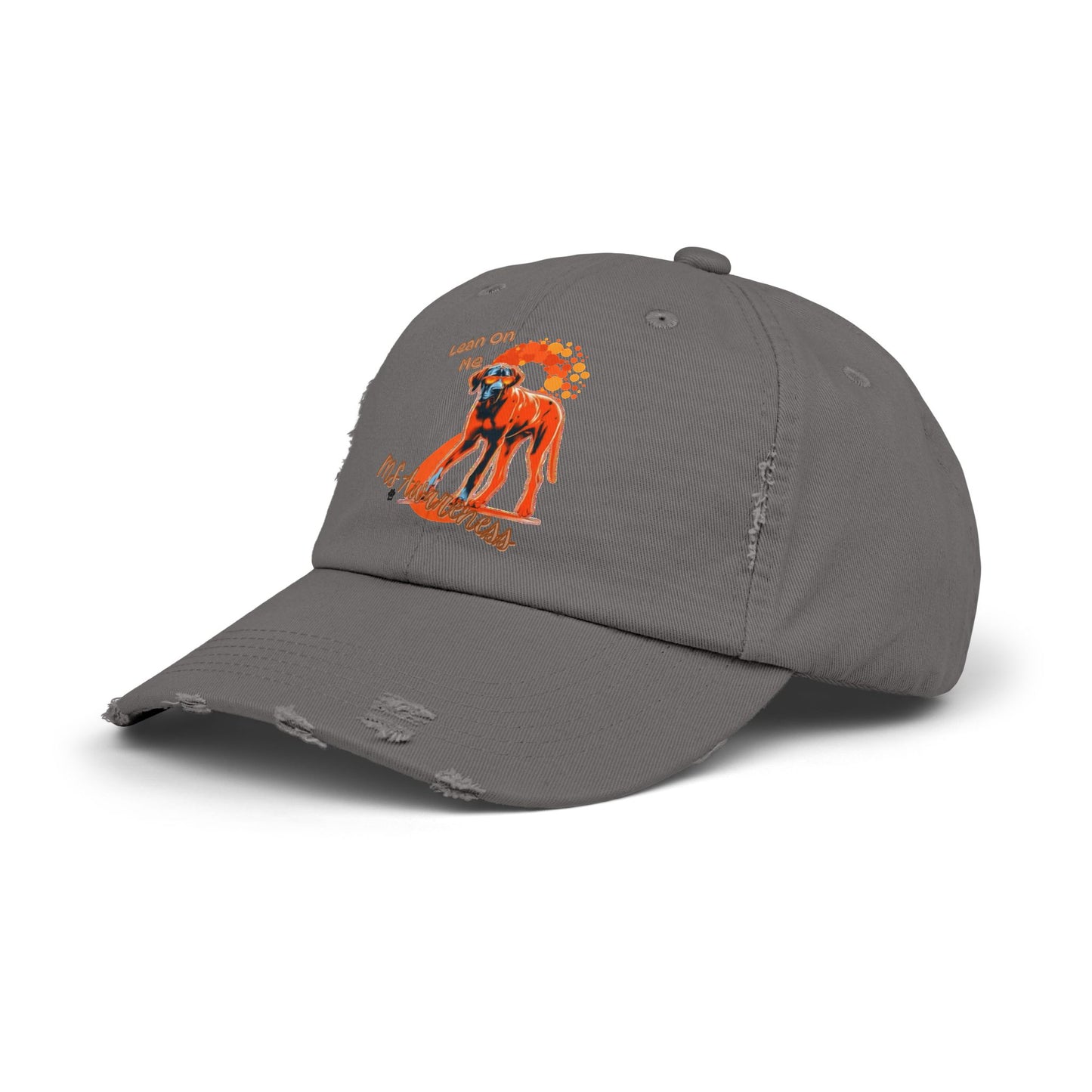 Great Dane "Lean on Me" MS Awareness Distressed Cap