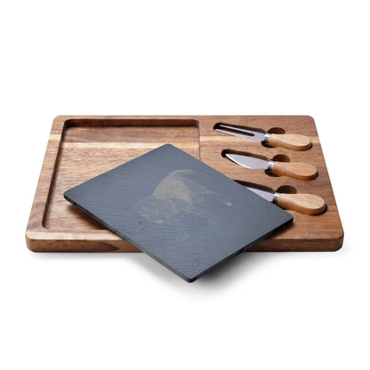 Beagle Engraved Charcuterie Board, Dog Lover Cheese Board & Serving Platter