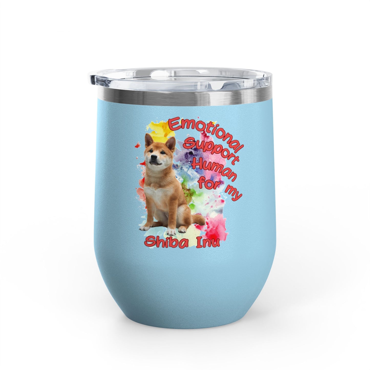 Emotional Support Human for my Shiba Inu Wine Chiller