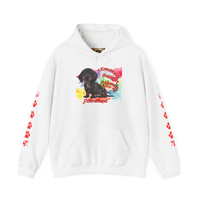 Emotional Support Human for my Dachshund Smooth hair Hoodie