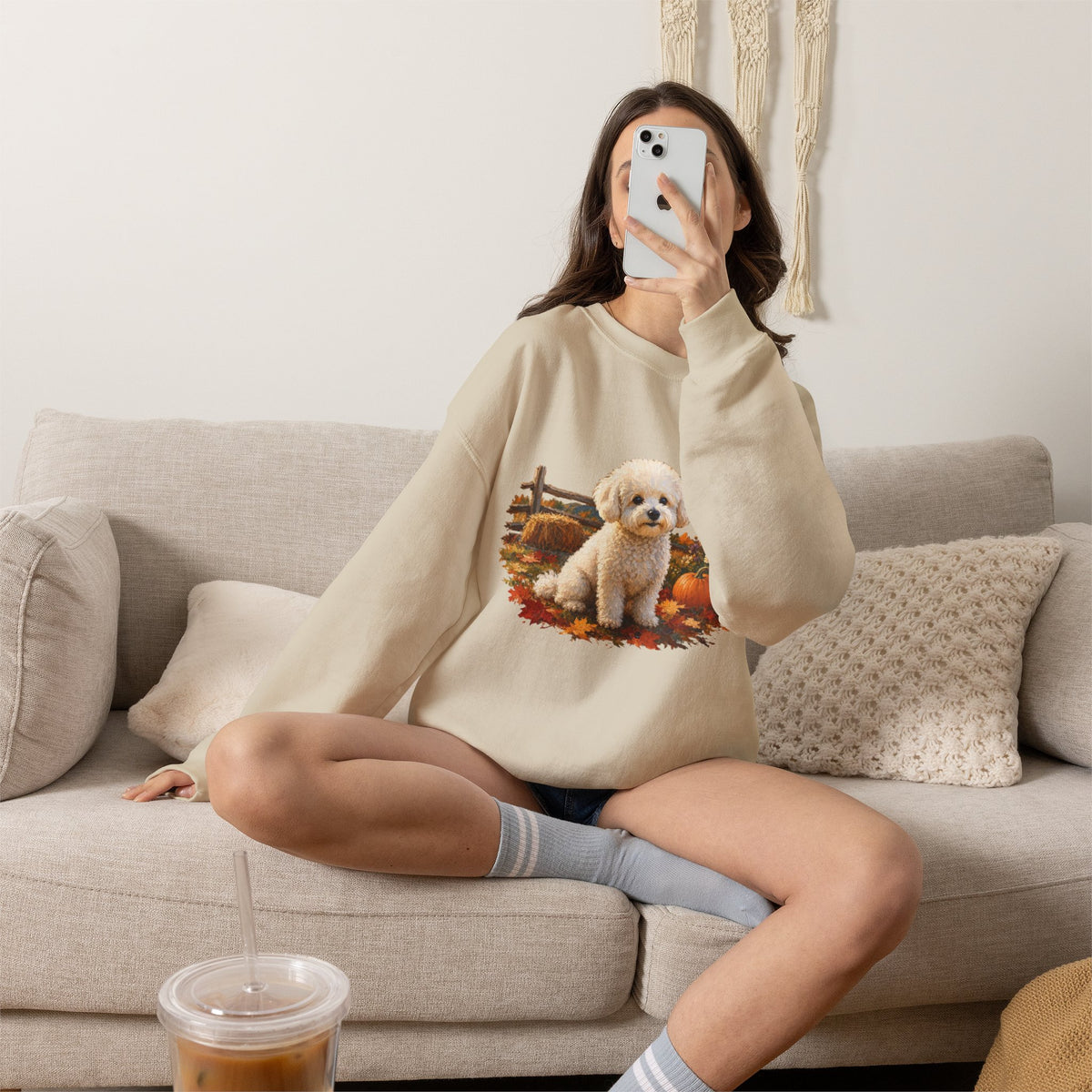 Bichon Frise Sweater Weather Sweatshirt