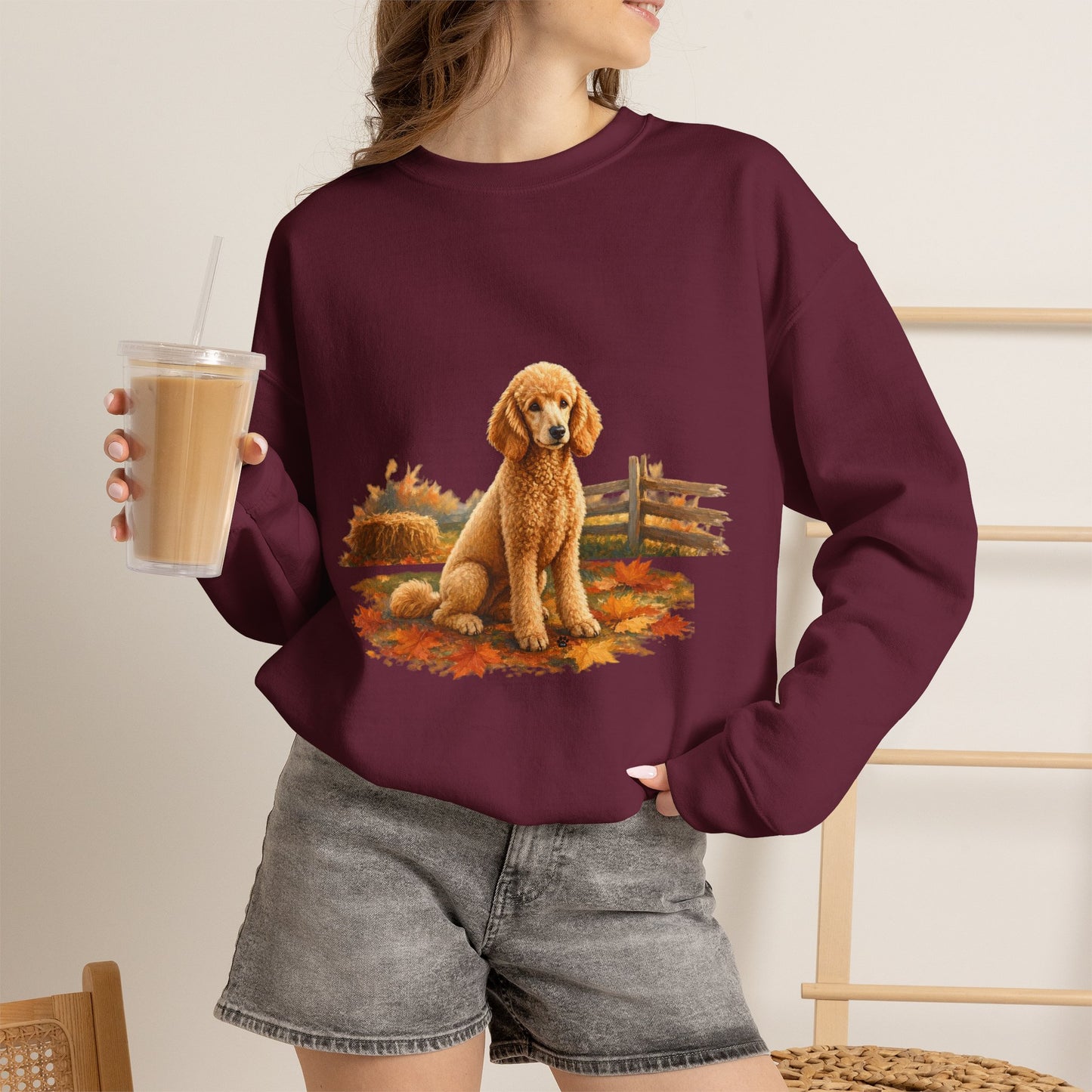 Standard Poodle Sweater Weather Sweatshirt