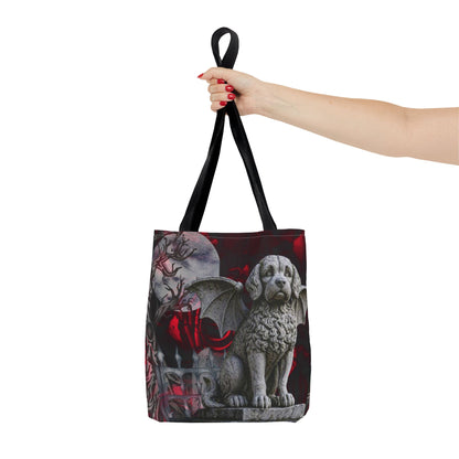Doodle Angelic Gargoyle Protector Tote Bag