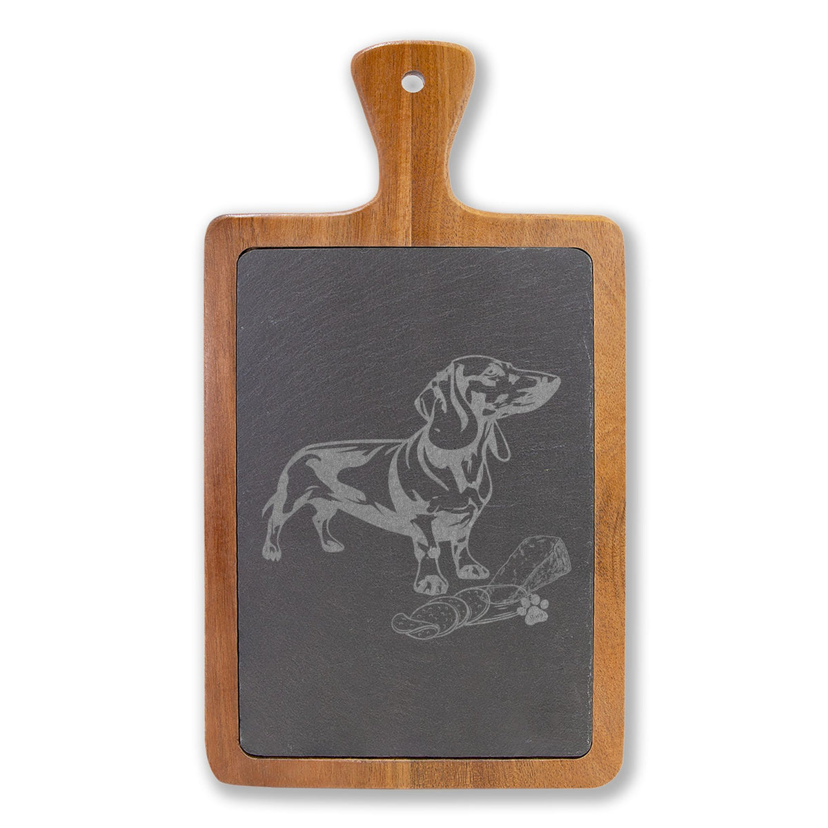 Dachshund Lover Engraved Charcuterie Board, Personalized Serving Platter