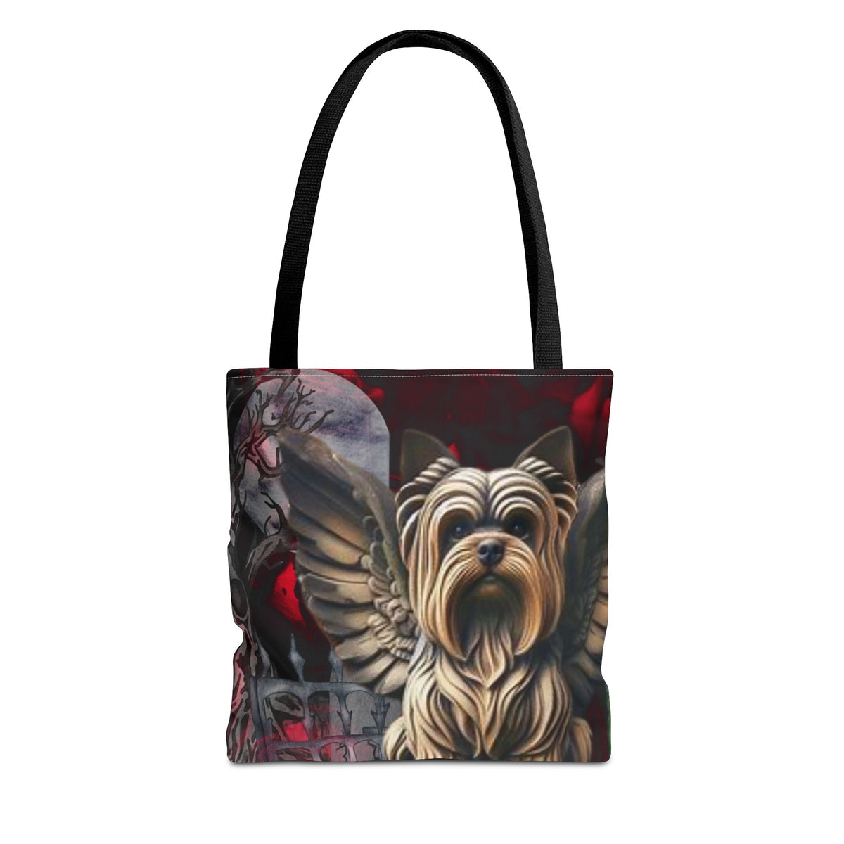 Yorkshire Terrier Angelic Gargoyle Protector Tote Bag