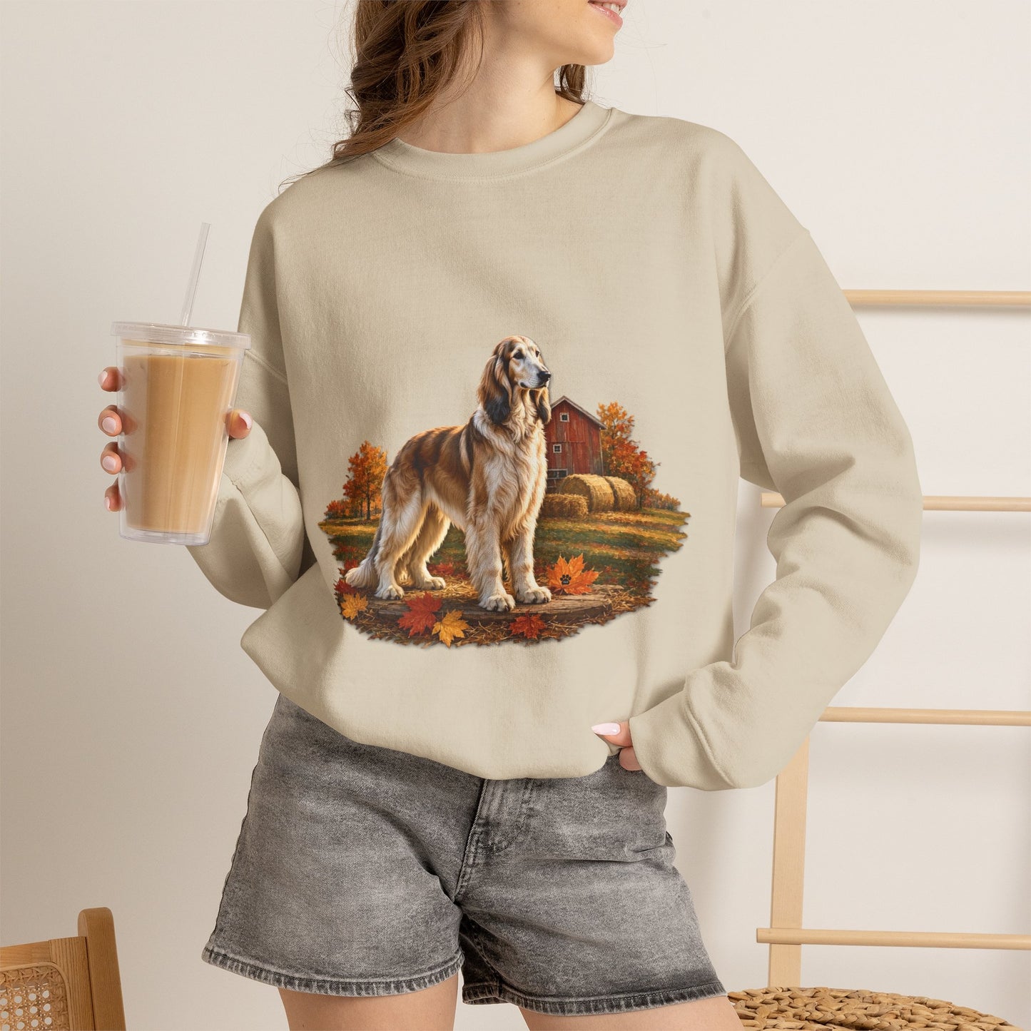 Afghan Hound Sweater Weather Sweatshirt