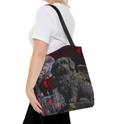 Shih Tzu Angelic Gargoyle Protector Tote Bag