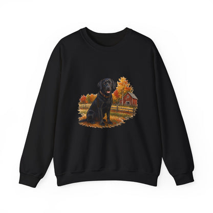Black Labrador Retriever Sweater Weather Sweatshirt