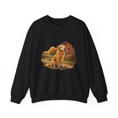 Golden Retriever Sweater Weather Sweatshirt
