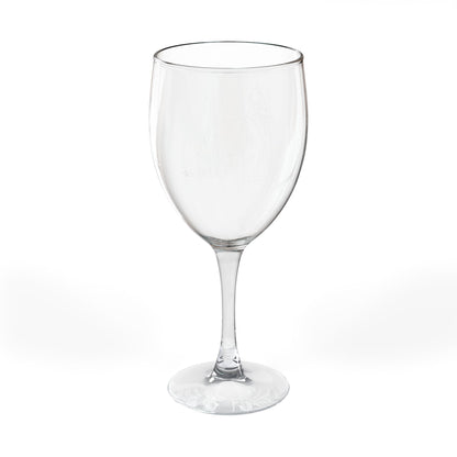 Afghan Hound Engraved Wine Glass