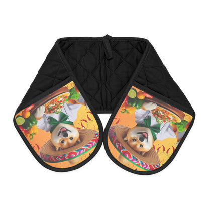 Shiba Inu Fiesta Chef Oven mitts