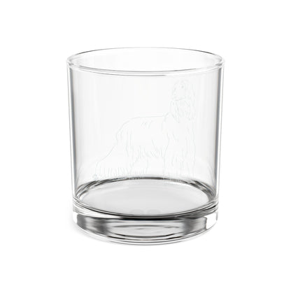 Afghan Hound  Engraved Whiskey Glass
