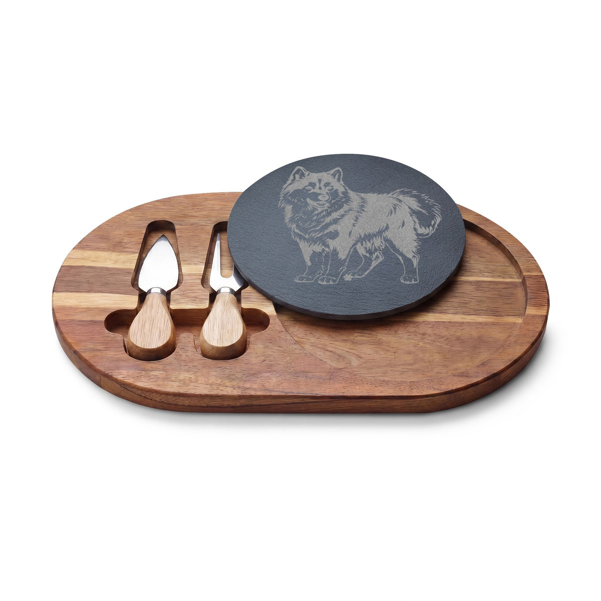 Siberian Husky Engraved Charcuterie Board, Dog Lover Cheese Board & Serving Platter