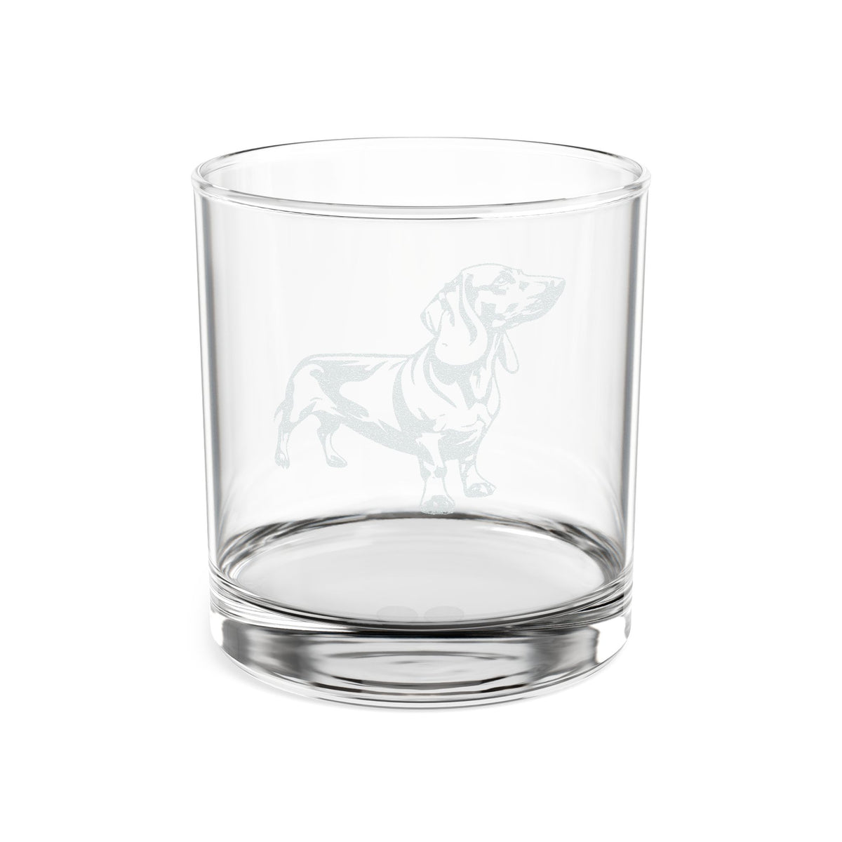 Dachshund, Smooth Coat Engraved Whiskey Glass